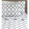 Sheets * | Melange 400Tc Lattice Sheet Set Home Sheets