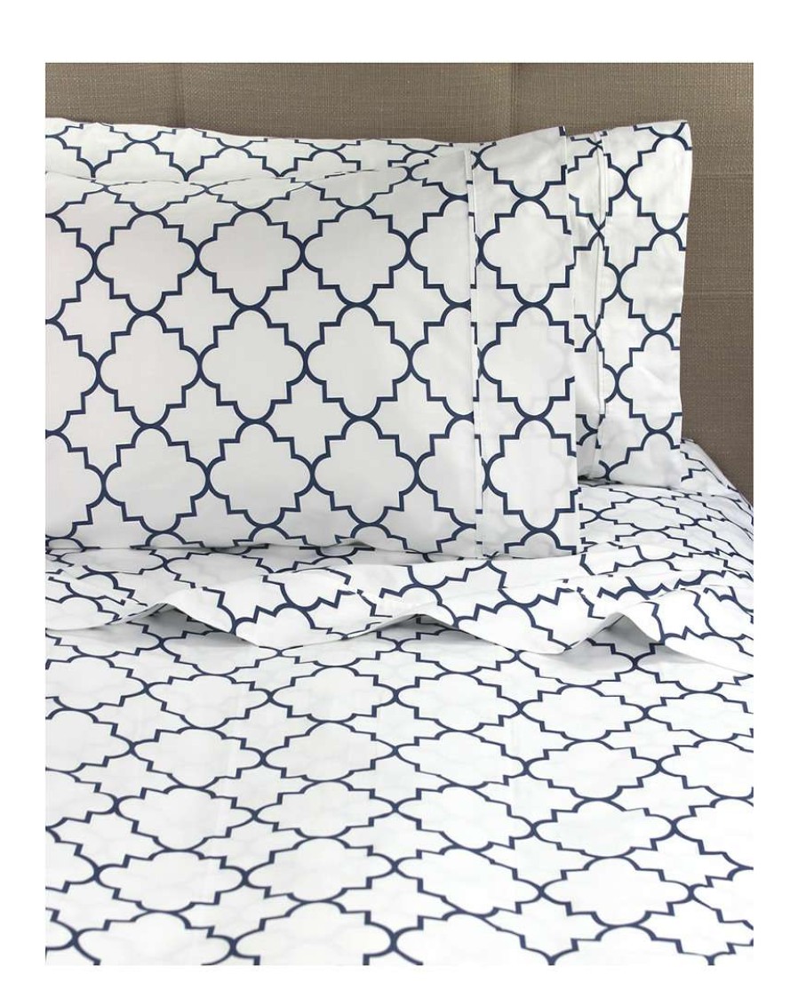 Sheets * | Melange 400Tc Lattice Sheet Set Home Sheets