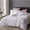 Duvet Inserts & Duvets * | Melange Home Hydrangea Embroidery 3Pc Duvet Set Duvet Inserts & Duvets