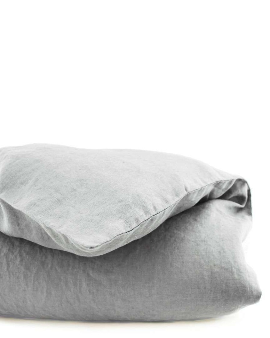 Duvet Inserts & Duvets * | Melange 100% Pure Linen Duvet Cover Home Duvet Inserts & Duvets