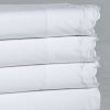 Sheets * | Melange Home Double Scalloped Emb Sheet Set Sheets White