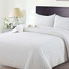 Comforters & Quilts * | Melange Home Crushed Stone Quilt Set Comforters & Quilts