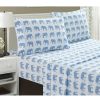 Sheets * | Melange Home 400Tc Elephants Sheet Set Sheets