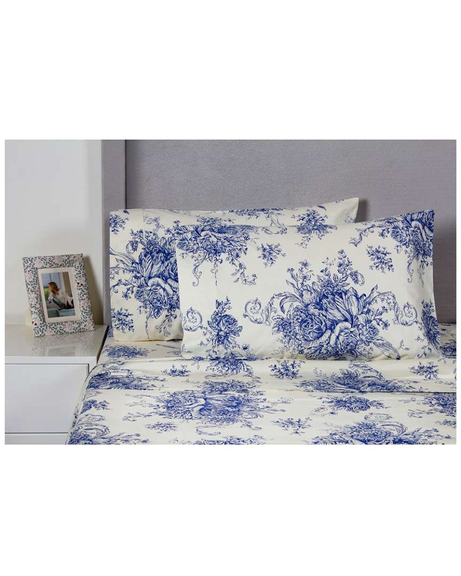 Sheets * | Melange 400Tc Toile Sheet Set Home Sheets