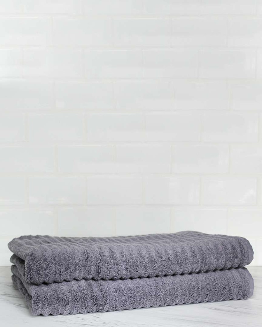 Bath Towels * | Melange Home Set Of 2 Bath Towels