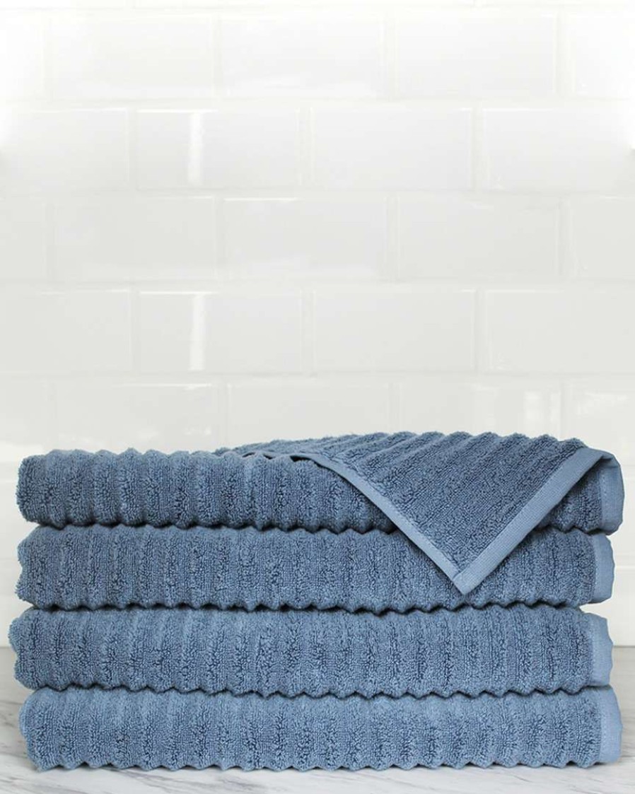 Bath Towels * | Melange Home Set Of 4 Hand Towels Bath Towels