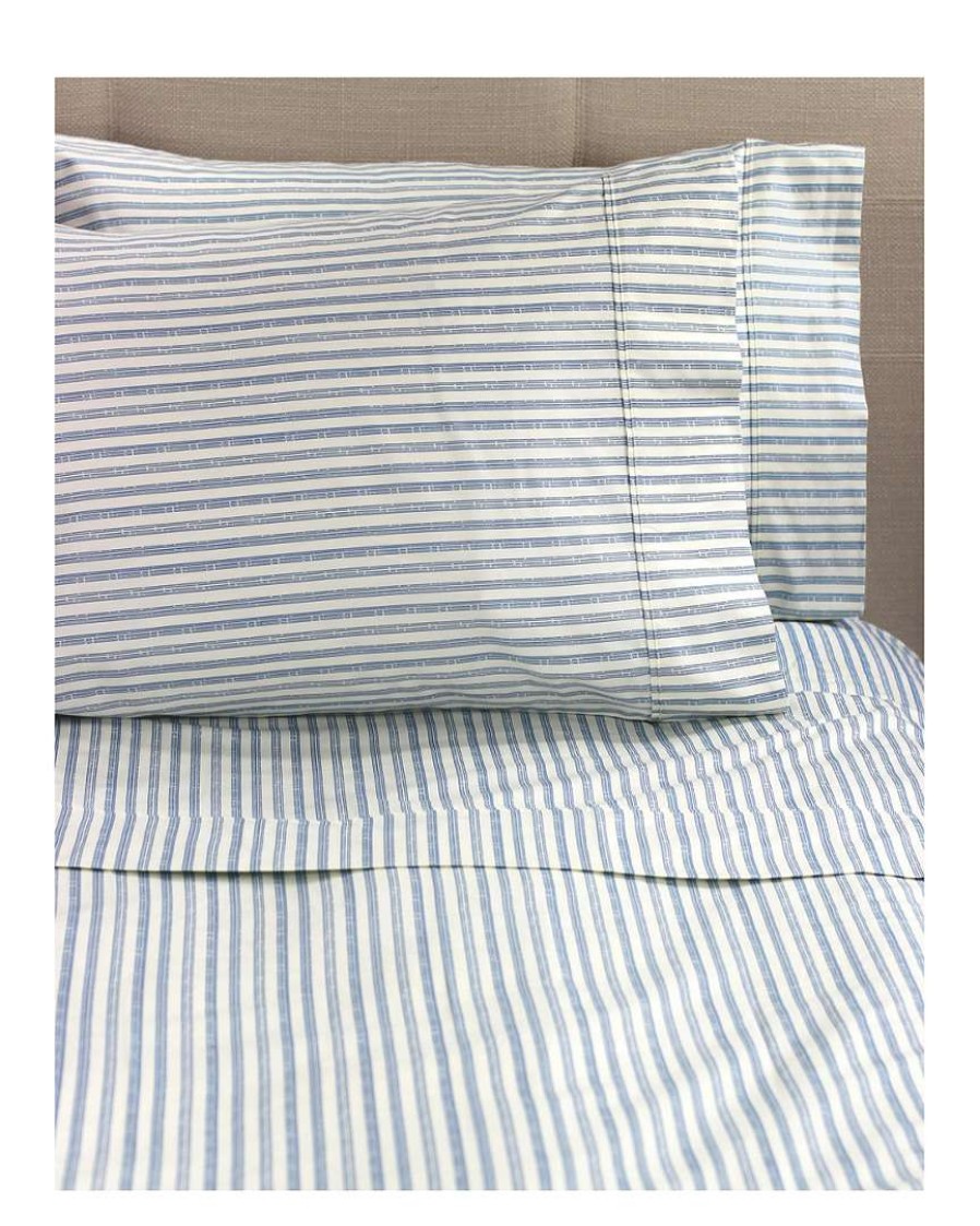 Sheets * | Melange Bamboo Stripe Sheet Set Home Sheets