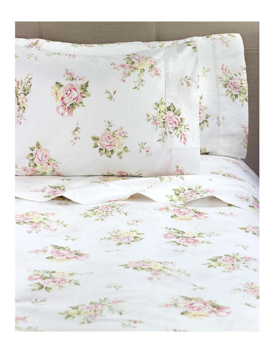 Sheets * | Melange Rose Bouquet Sheet Set Home Sheets