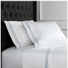 Sheets * | Melange Home 600Tc Rope Embroidered Sheet Set Sheets