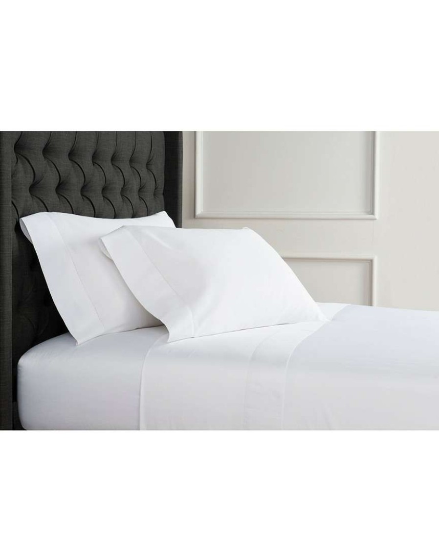 Sheets * | Melange Hemstitch Open Flat Sheet Home Sheets