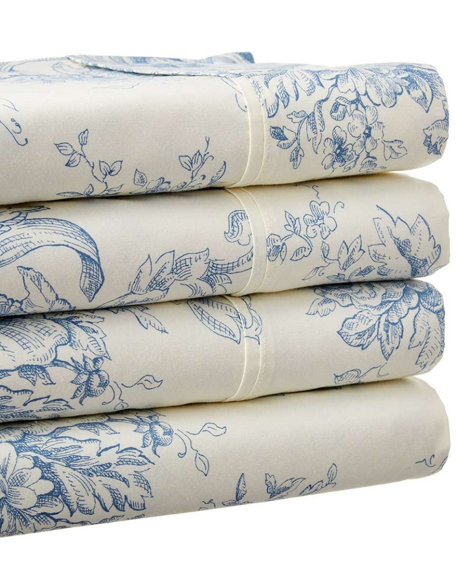 Sheets * | Melange 400Tc Toile Sheet Set Home Sheets