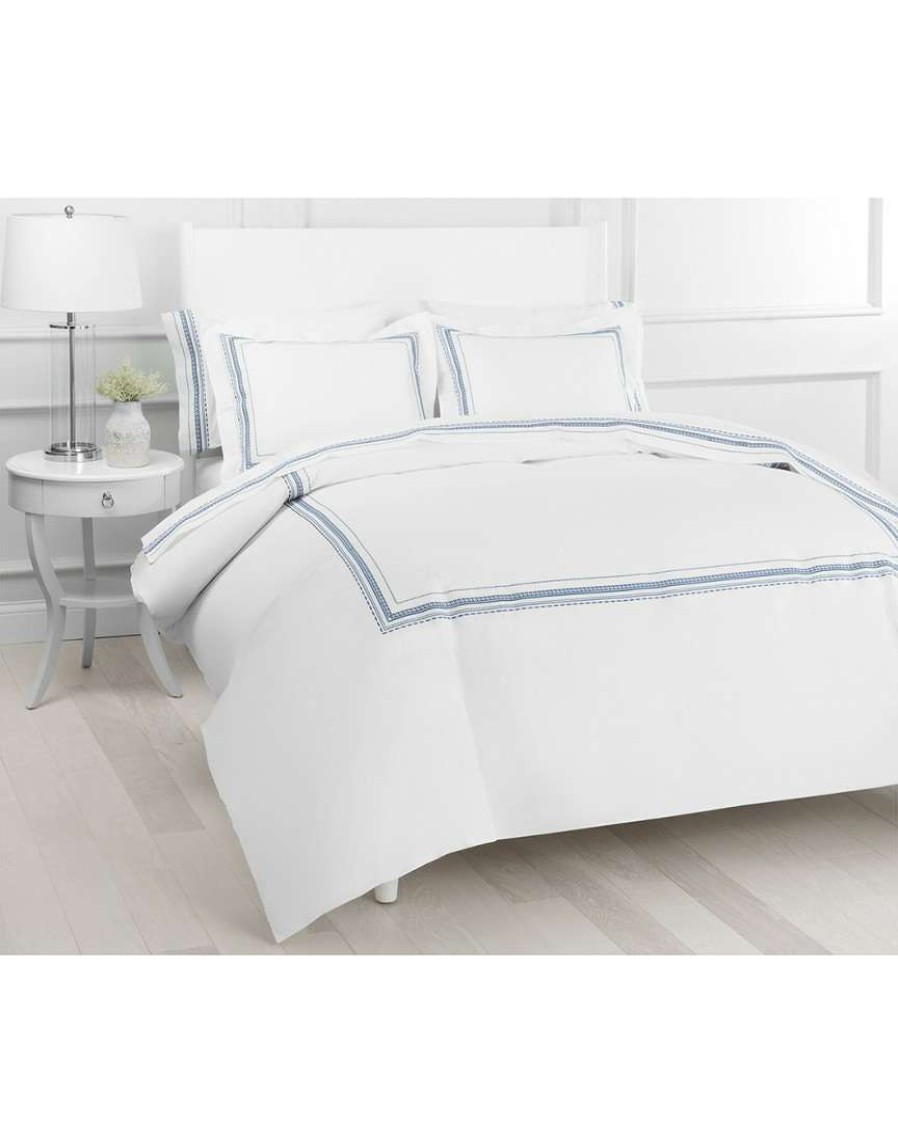 Duvet Inserts & Duvets * | Melange Winsley Embroidered Duvet Set Home Duvet Inserts & Duvets