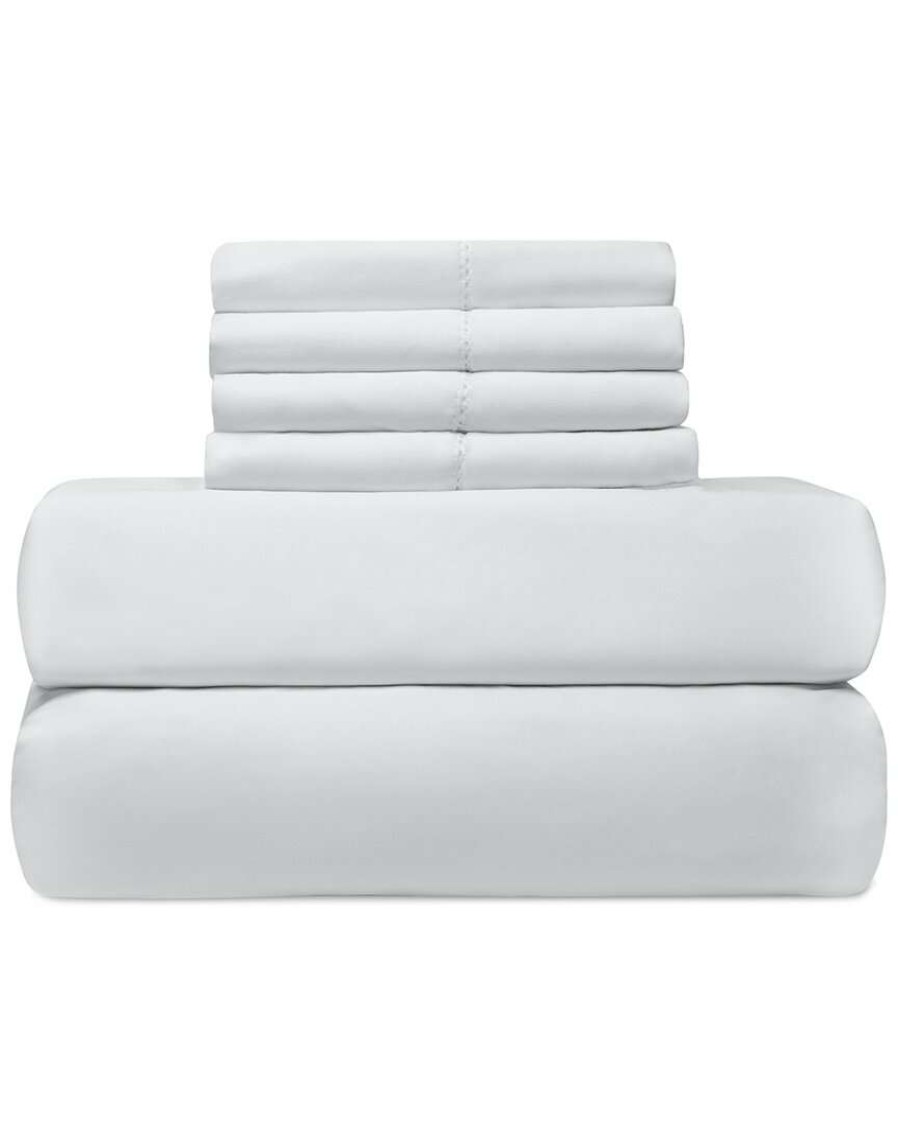 Sheets * | Melange Collection 800Tc Hemstitch Sheet Set With Bonus Pollowcases Home Sheets