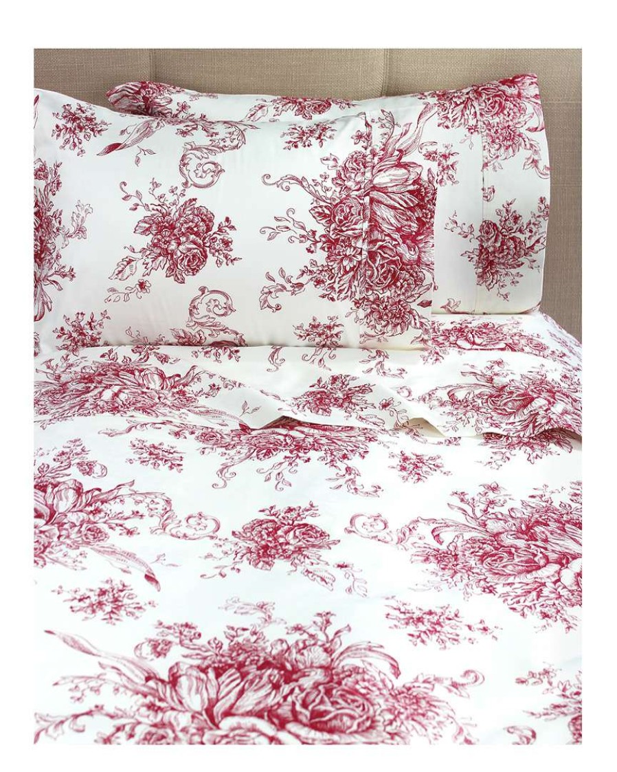 Sheets * | Melange Home Toile 400Tc Sheet Set Sheets