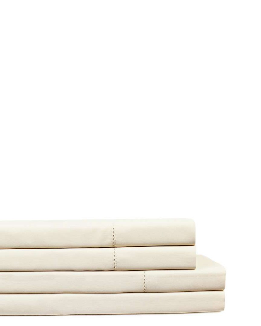 Sheets * | Melange 400Tc Hems Supima Cotton Sheet Set Home Sheets