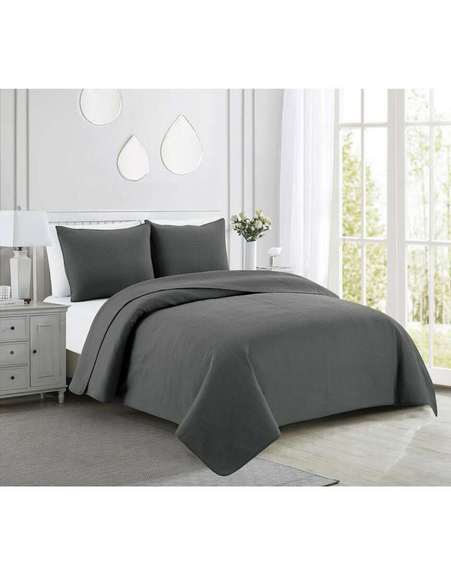 Comforters & Quilts * | Melange Home Knob Hill 2Pc Quilt Set Comforters & Quilts