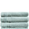 Bath Towels * | Melange 100% Turkish Cotton 4Pc Wash Towel Set Home Bath Towels