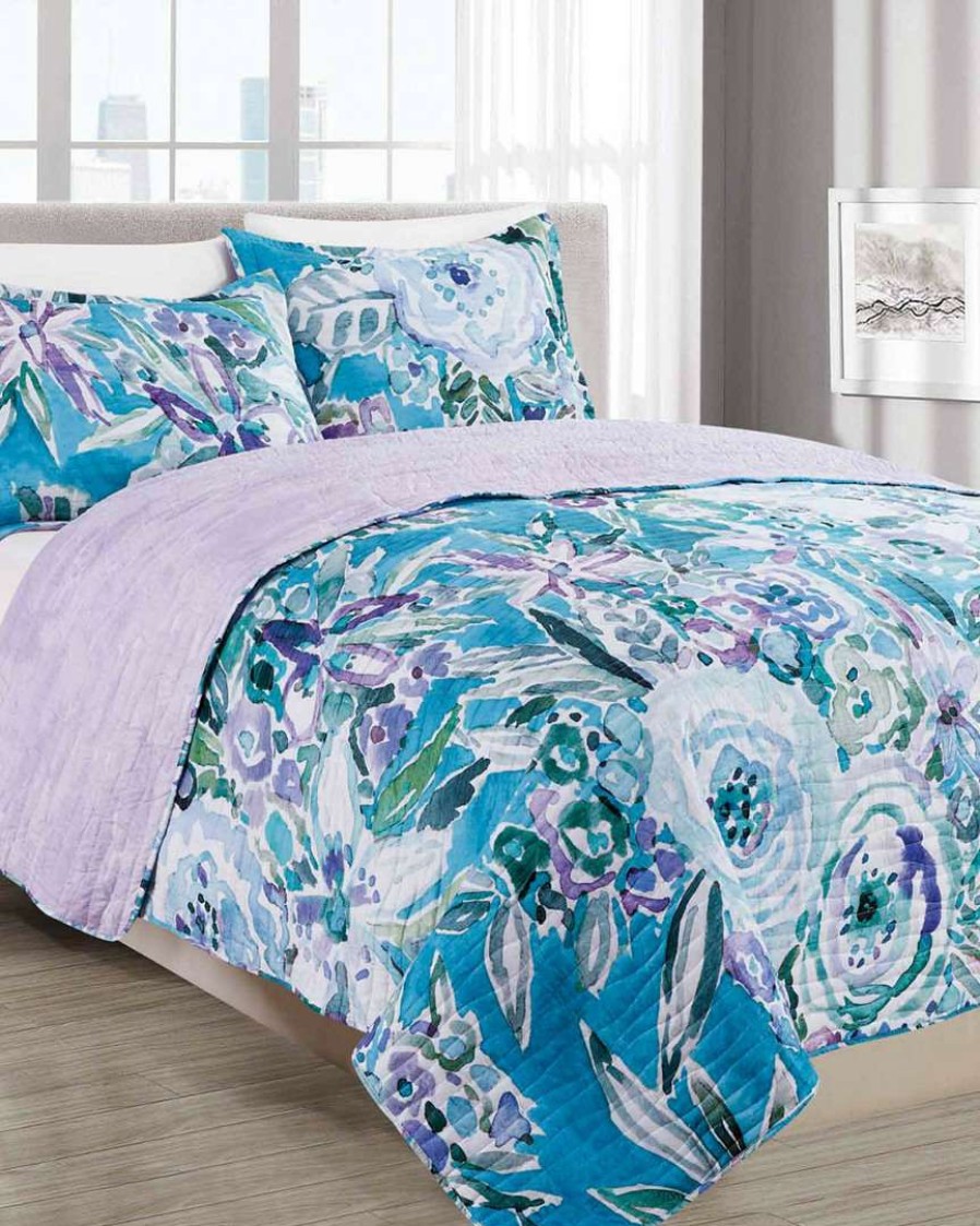 Comforters & Quilts * | Melange Barbarian Maui Mindset Quilt Set Home Comforters & Quilts