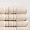 Bath Towels * | Melange Home 4Pc Turkish Cotton Towel Set Bath Towels