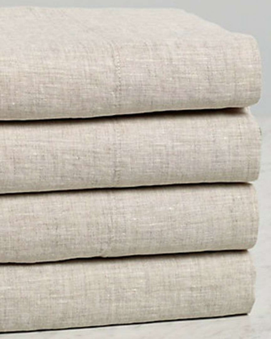 Sheets * | Melange Linen Sheet Set Home Sheets