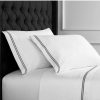 Sheets * | Melange 600Tc Embroidered Sheet Set Home Sheets