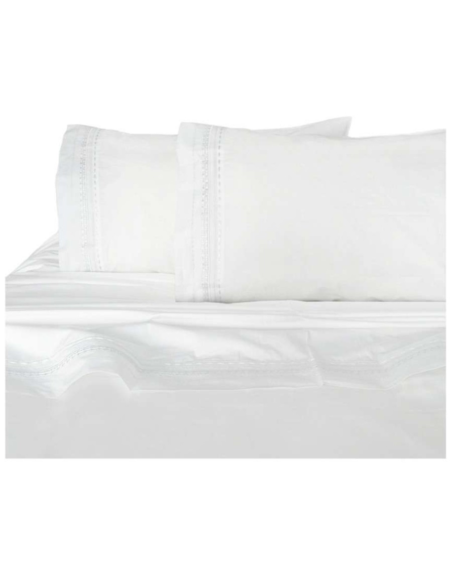 Sheets * | Melange Winsley Embroidered Sheet Set Home Sheets