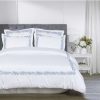 Duvet Inserts & Duvets * | Melange Home Floral Vine Embroidery 3Pc Duvet Set Duvet Inserts & Duvets