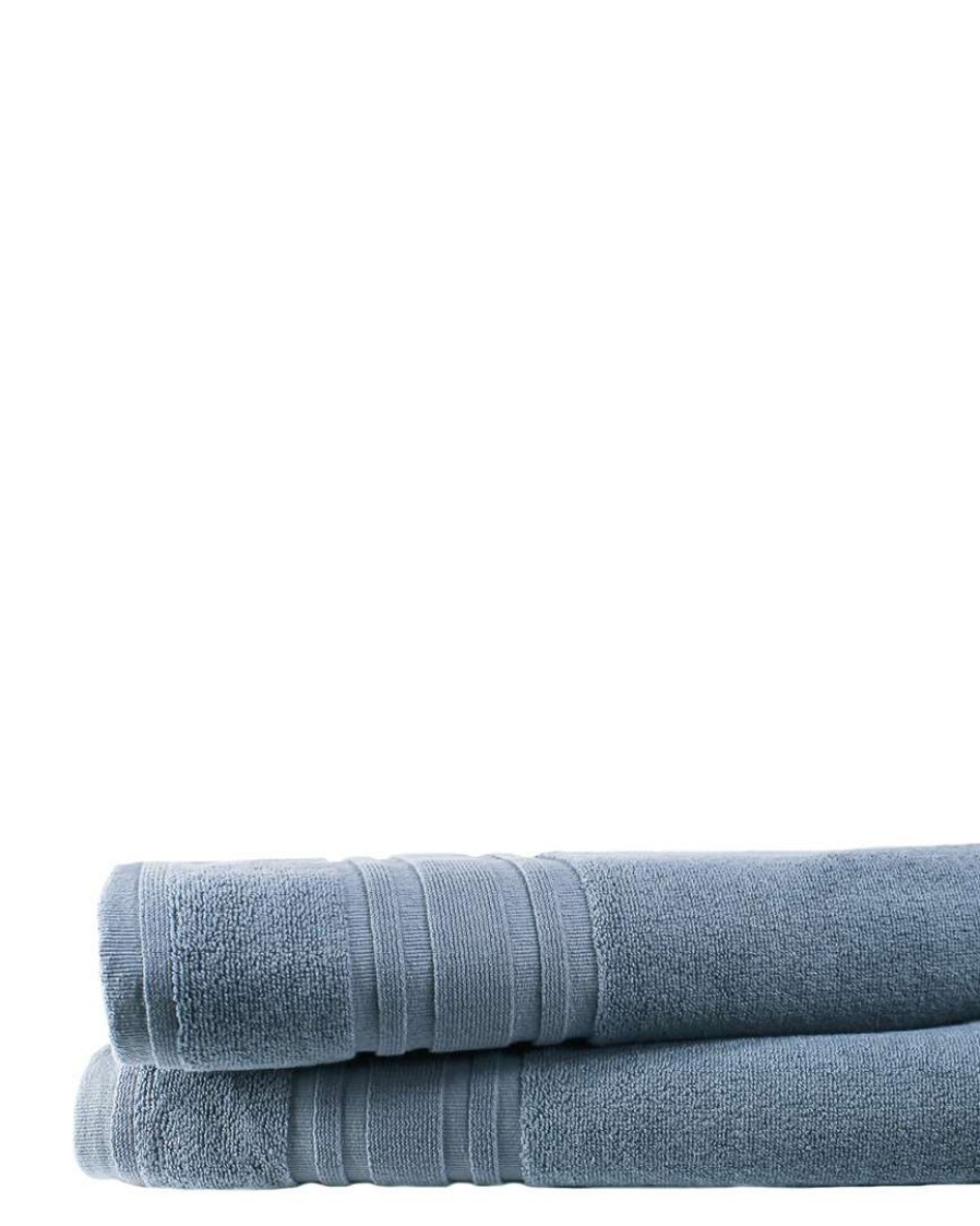 Bath Sheets * | Melange 100% Turkish Cotton 2Pc Bath Sheet Set Home Bath Sheets